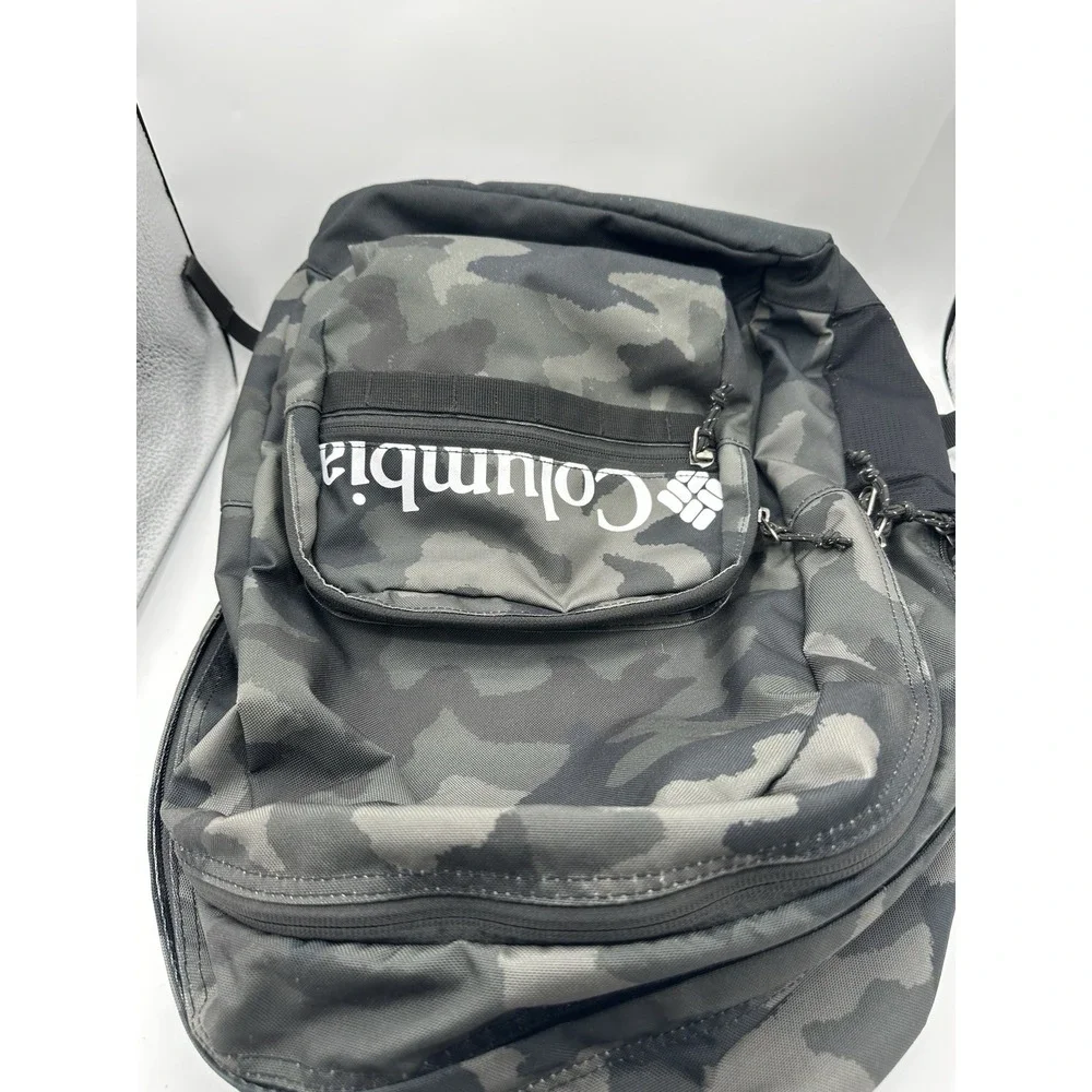 Columbia Unisex Backpack – Cypress Camo Green / Black – O/S